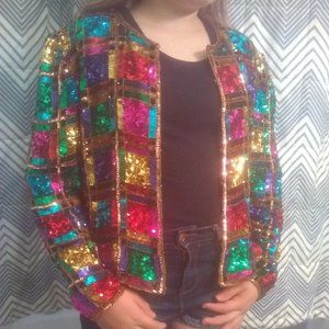Women's Sequin Jacket